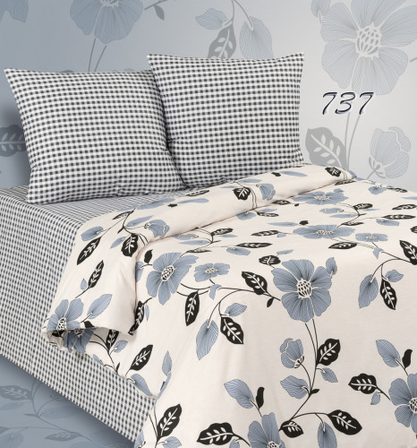 Постельное белье AlViTek (АльВиТек) "737-ПА", семейный, поплин (АльВиТек-ПA-4-737)