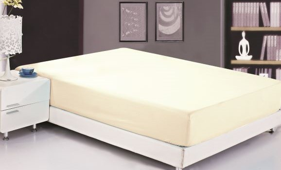 Простыня Valtery "PRC-R-44", 160x200, сатин, на резинке (PRC-R-44-1784)