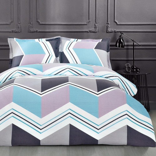 Постельное белье Arya Home "Peyton", 1.5-спальный, сатин, печатное (8680943078957)