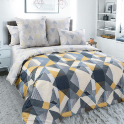 Декоративная наволочка стеганая Королевское искушение (Текс-Дизайн) "Гетсби 1", 40x40, перкаль (Н44СП660181)