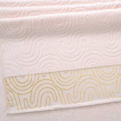 Полотенце Comfort Life (Текс-Дизайн) "Крит белый песок", для ванной, 70x140, махровая ткань (КртБп70140аи)