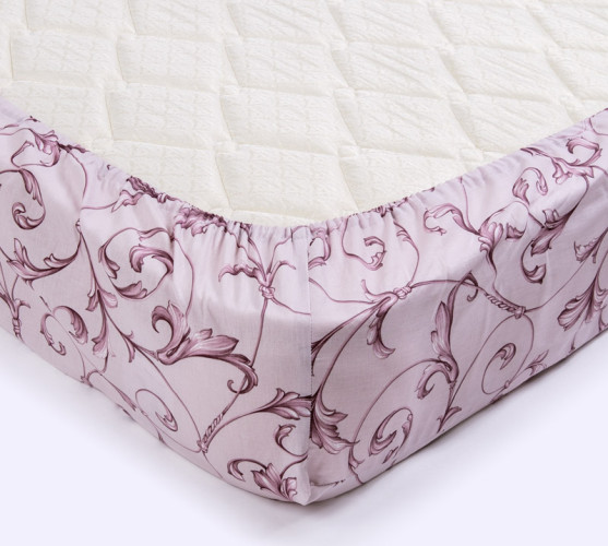 Простыня Королевское искушение (Текс-Дизайн) "Габриэль компаньон 1", 140x200, перкаль, на резинке (Р112П199071)