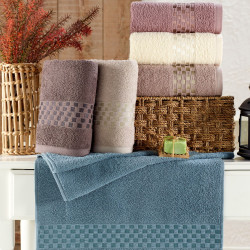 Набор полотенец TWO DOLPHINS &quot;TIRAN&quot;, 70x140, махровая ткань, 6 шт (TWO DOLPHINS-11682)