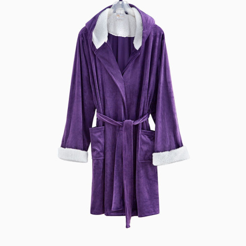 Халат женский Arya Home "Poala", XL, велсофт (8680943083609)