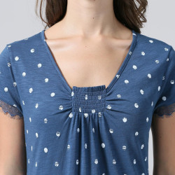 Пижама Arya Женская Туника 5684 Синий, L