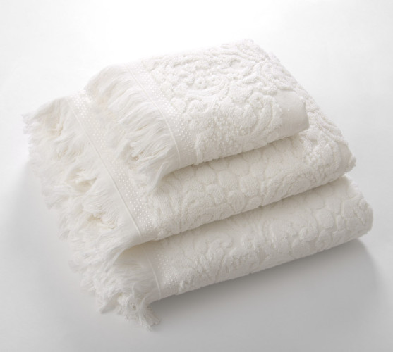 Полотенце Comfort Life (Текс-Дизайн) "Монако крем", для ванной, 70x140, махровая ткань (МнкКр7014050)