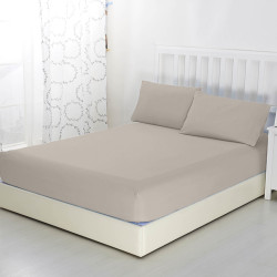 Простыня Текс-Дизайн &quot;Какао&quot;, 200x200, трикотаж, на резинке (Р515Ткак)