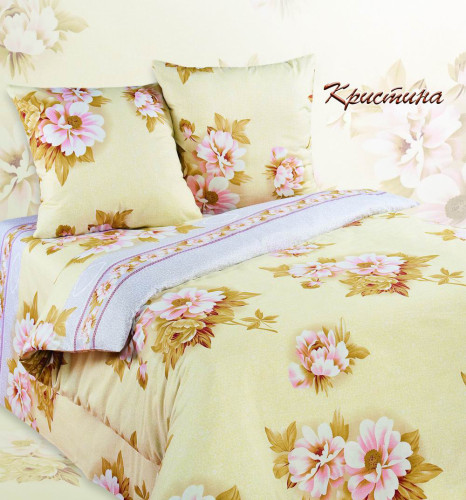 Постельное белье AlViTek (АльВиТек) "Кристина-ПА", евро, поплин (АльВиТек-ПA-3-Кристина)