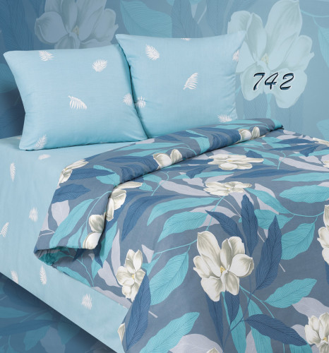 Постельное белье AlViTek (АльВиТек) "742-ПА", семейный, поплин (АльВиТек-ПA-4-742)