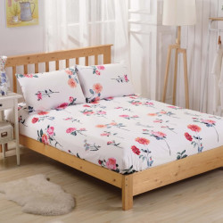 Простыня Valtery "PCT-R-196", 90x200, сатин, на резинке (PCT-R-196-1783)