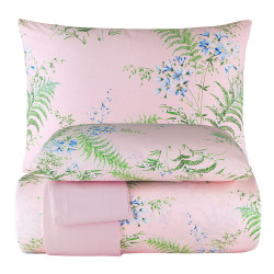 Постельное белье Arya Home &quot;Palm&quot;, 1.5-спальный, ранфорс, печатное (8680943211927)
