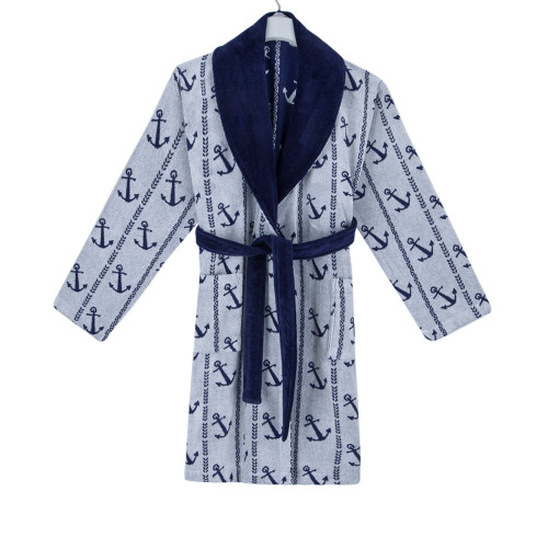 Халат Arya Home "Anchor", 2XL, хлопок (8680943096593)