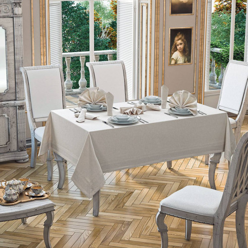 Скатерть Arya Home "Honey", 160x220, полиэстер (8680943058775)