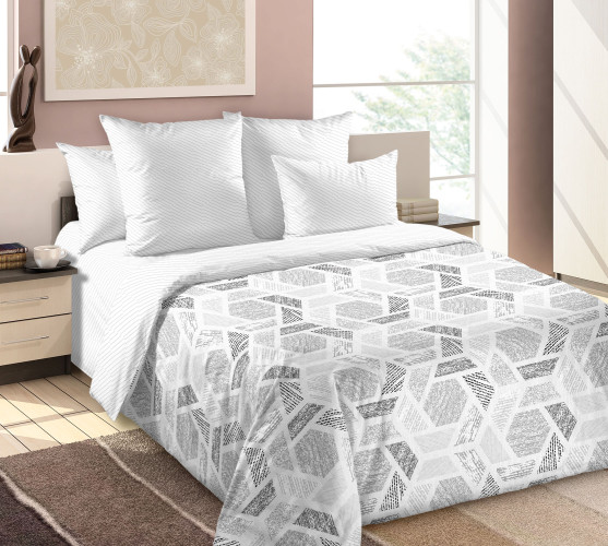 Декоративная наволочка стеганая Королевское искушение (Текс-Дизайн) "Хай-тек 1", 40x40, перкаль (Н44СП208451)