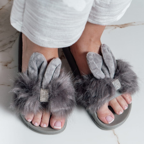 Тапочки Arya Женские, Kitty, 38 Серый