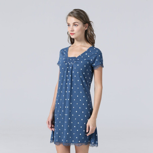 Пижама Arya Женская Туника 5684 Синий, XL