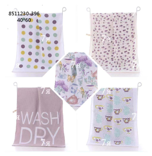 Набор полотенец 7-Я, 40x60, махровая ткань, 12 шт (7-Я-8511230-6х2шт)