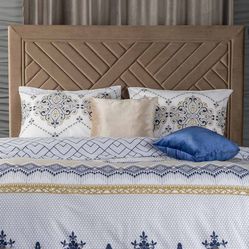 Постельное белье Arya Home "Milo", евро, ранфорс, печатное (8680943099839)