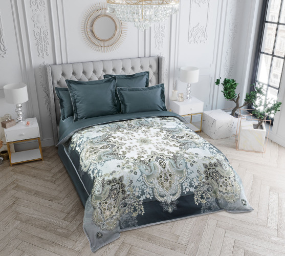 Постельное белье Legends (Текс-Дизайн) "В свете звезд", евро, сатин, на молнии (L7323FG22009)