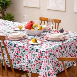 Скатерть Arya Home &quot;X-Mas Holiday&quot;, 140x140, полиэстер (8680943210463)