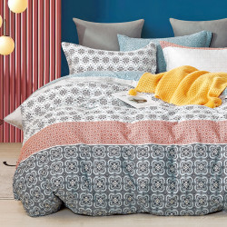 Постельное белье Cleo &quot;771-SK&quot;, 2-спальный, сатин, на молнии (CLEO-SK-2/771)