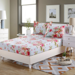 Простыня Valtery "PKPP-4", 150x220, поплин (PKPP-4-2203)