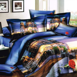 Постельное белье Tango (Танго) "дуэт", семейный, сатин (TS05-754 КОД1004)