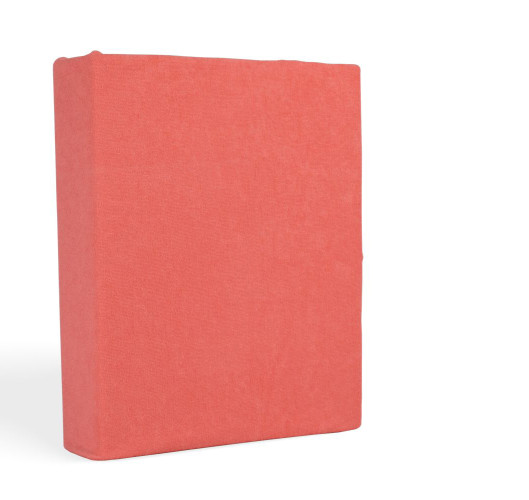 Простыня Valtery "PM korall", 90x200, махровая ткань, на резинке (PM korall-1783)