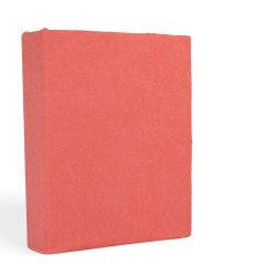 Простыня Valtery "PM korall", 90x200, махровая ткань, на резинке (PM korall-1783)