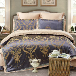Постельное белье Cristelle (Кристель) &quot;TJ114&quot;, семейный, жаккард (TJ114-56 код1178)