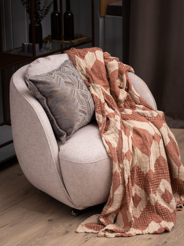 Плед Arya Home "Saint", 200x220, хлопок (8680943225375)