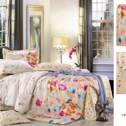 Постельное белье Valtery "П-32", евро, поплин (П-32-172)