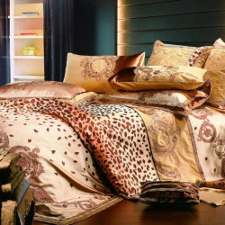 Постельное белье Фамилье "TJ-BEZ-03", 2-спальный, сатин (TJ-BEZ-03-173)