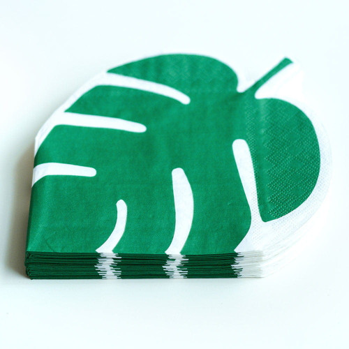 Салфетка Бумажная Arya 33x33 Leaf Зеленый