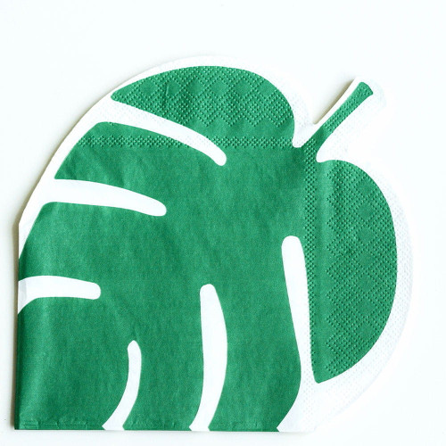 Салфетка Бумажная Arya 33x33 Leaf Зеленый