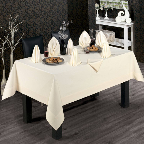 Скатерть Arya Home "Honey", 160x220, полиэстер (8680943058768)