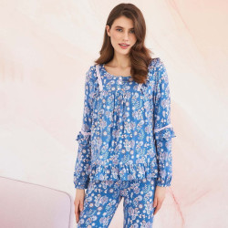 Пижама Arya Женская 5722+5723 Синий, S