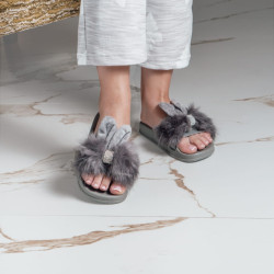 Тапочки Arya Женские, Kitty, 40 Серый