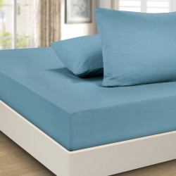 Простыня Valtery "PRC-R-17", 200x200, сатин, на резинке (PRC-R-17-1785)