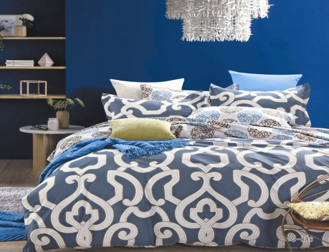 Постельное белье Valtery "C-286", евро, сатин (C-286-1253)