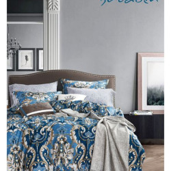 Постельное белье Фамилье "SDS-68", евро, сатин (SDS-68-1253)