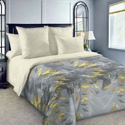 Постельное белье Королевское искушение (Текс-Дизайн) &quot;Солнечные птицы 3&quot;, 2-спальный, сатин, на молнии (Н3239660123)