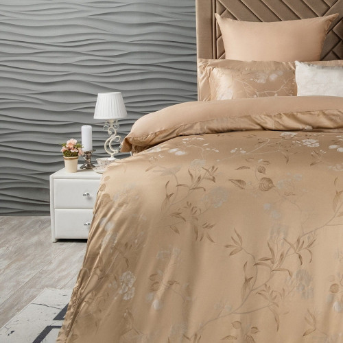 Постельное белье Arya Home "Huda", евро, жаккард (8680943081858)