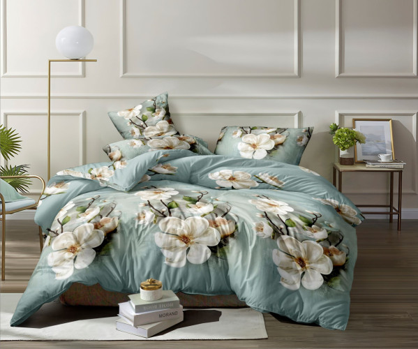 Постельное белье Valtery "AP-123", евро, поплин (AP-123-1253)