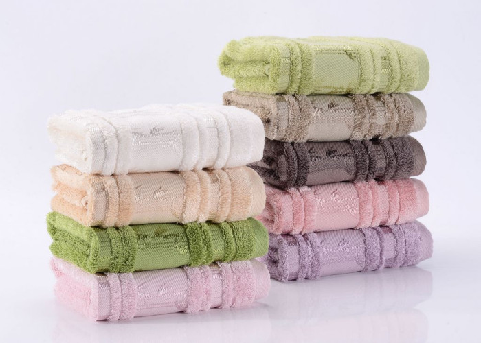 Полотенце Valtery "Bamboo CL-9", банное, 50x90, махровая ткань (Bamboo CL-9-1458)