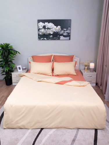 Постельное белье Valtery "OD-17", 1.5-спальный, сатин (OD-17-1249)