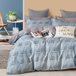 Постельное белье Cleo "Satin de Luxe 0079-SK", 2-спальный, сатин, на молнии (22/0079-SK)