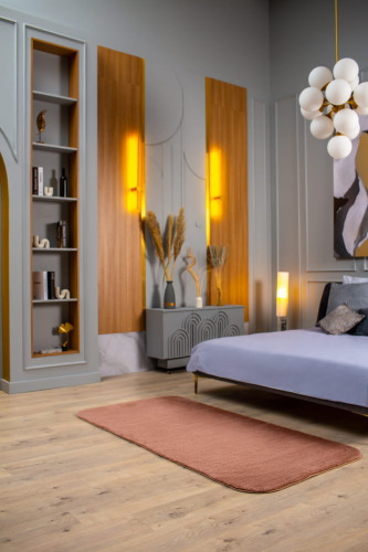 Коврик Arya Home "Arabella", для ванной, 100x200, хлопок (8680943226761)