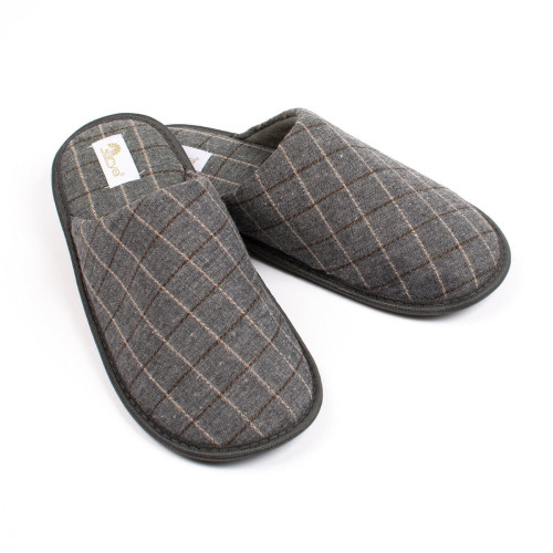 Тапочки Arya Мужские, Merlin, 42-43 Серый, Коричневый