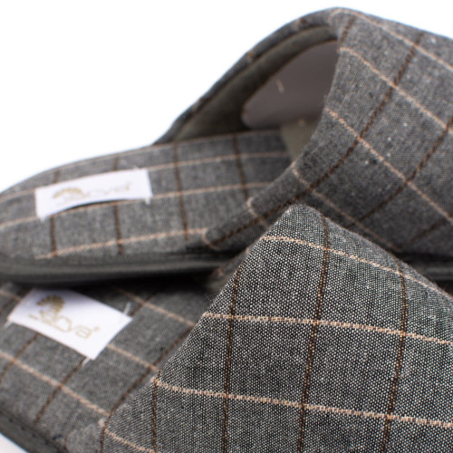 Тапочки Arya Мужские, Merlin, 42-43 Серый, Коричневый